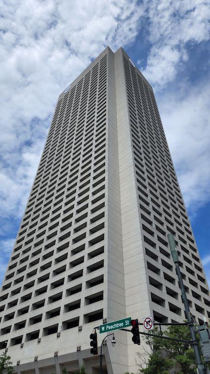 Peachtree Street Sign - Atlanta GA by Sanjeev Singhal