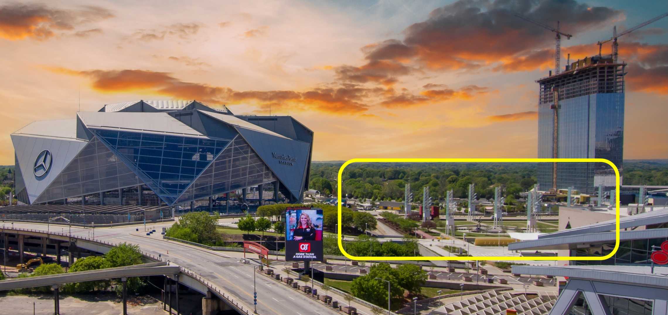 R.I.P. Decatur planters; Waymo whoa; lively new district near The Benz ...