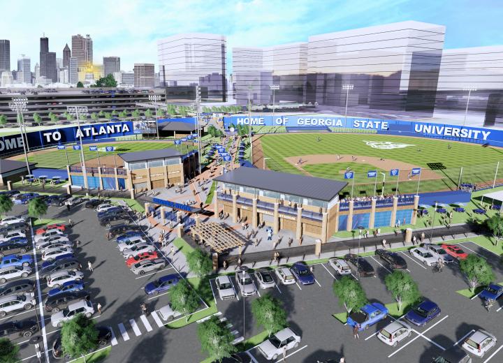 Photos: New town has sprouted around Atlanta Braves' old stadium