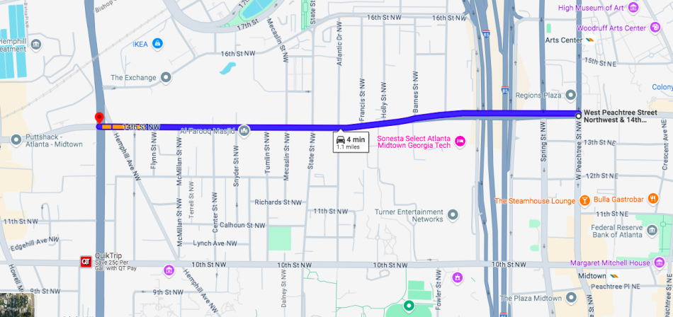 Protected bike lanes in works for busy section of Midtown