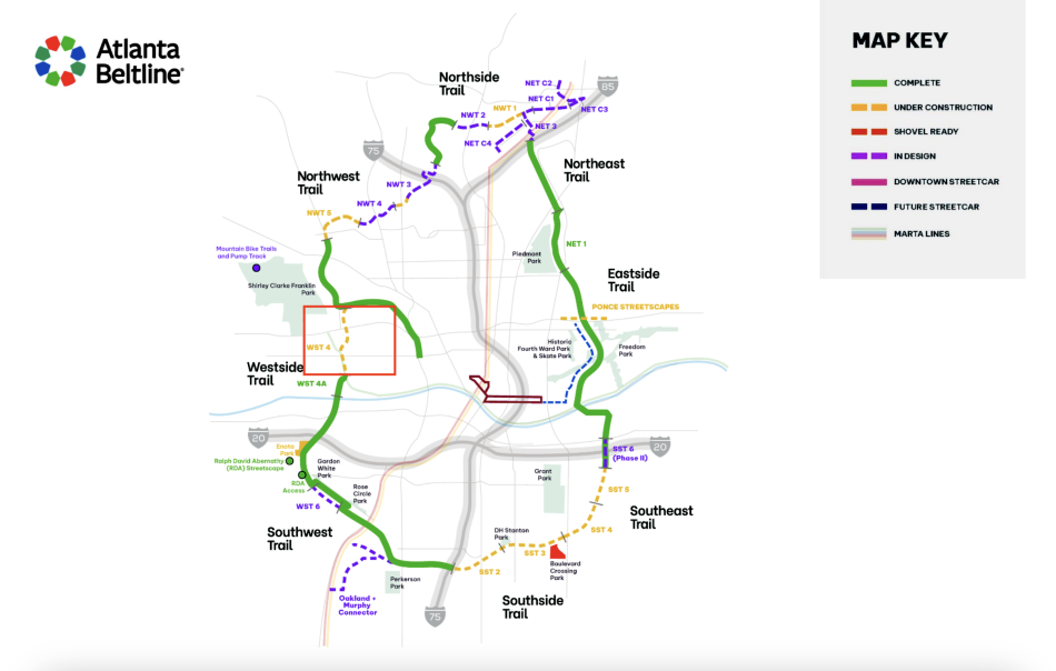 Longest Beltline section to date (nearly 7 miles) has officially arrived!