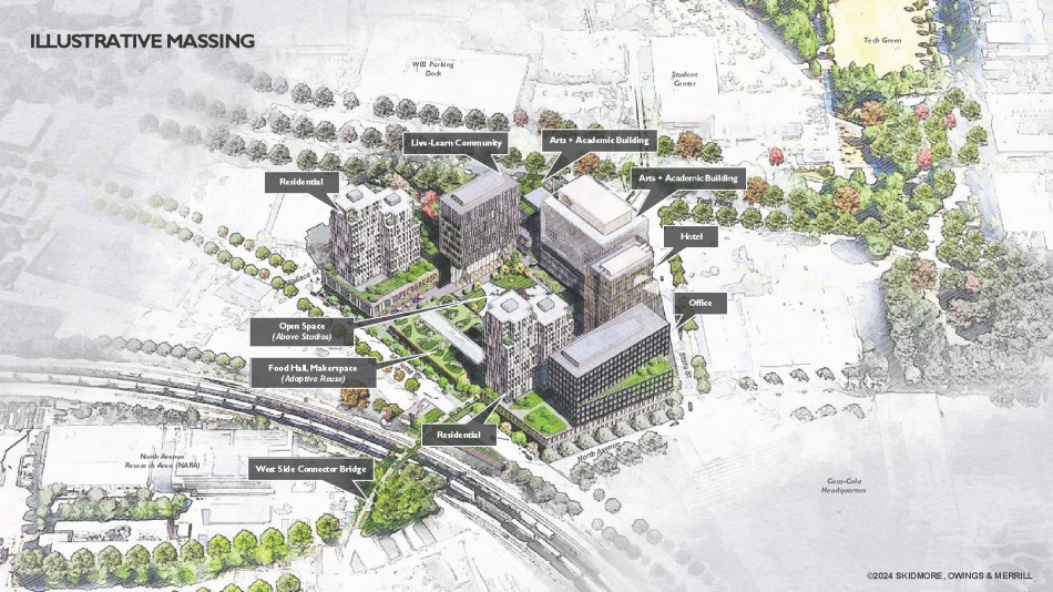 Georgia Tech unveils sweeping vision for ‘Creative Quarter’ district