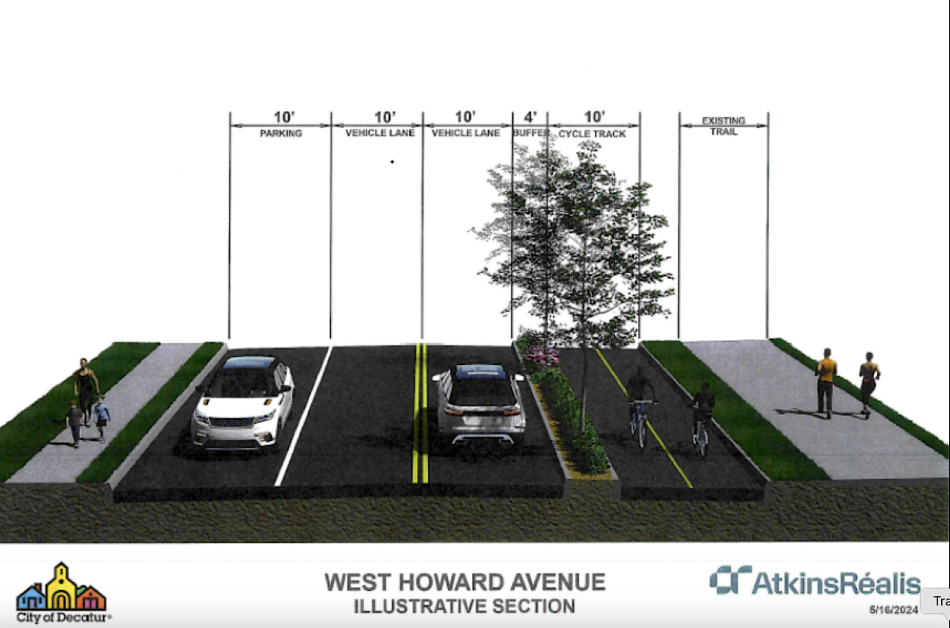 Decatur’s mile-long Complete Street conversion has broken ground