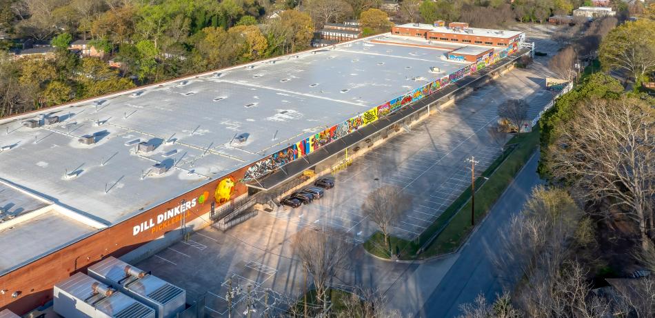 Images: 3 cheers for graffiti flair on latest West End warehouse redo