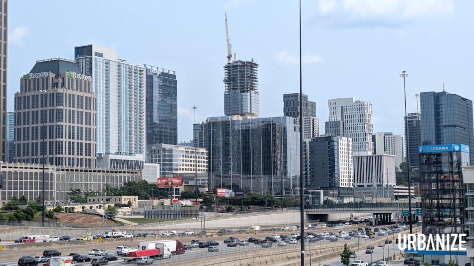 Crane Watch: True Atlanta skyscraper makes mark over points west, north
