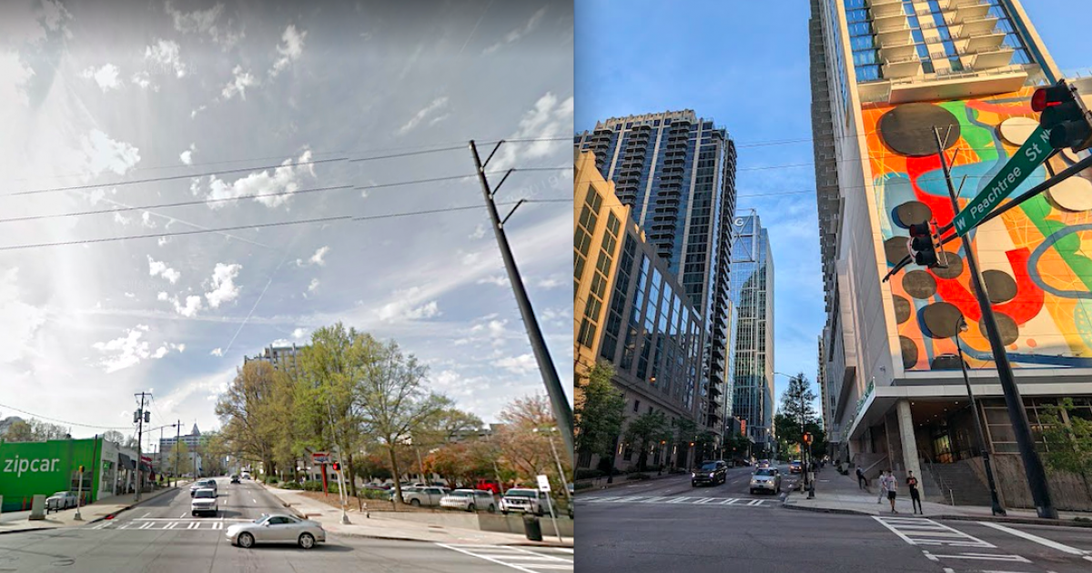 Before/After: Decade of growth has transformed Midtown Atlanta