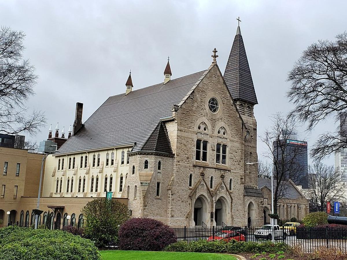 保障できる Historic downtown Atlanta church to developers: Let's make a 靴